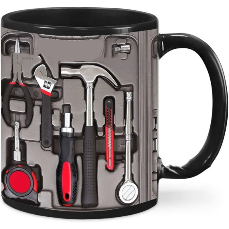 Mechanic Toolbox Ceramic Mug Household