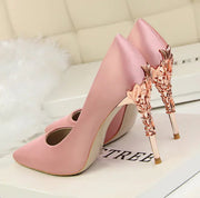 Luxury Silk High Heels Frugal Finds Galore