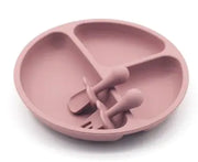 BPA Free Silicone 3-Piece Children's Feeding Set Frugal Finds Galore