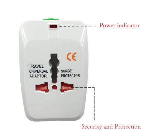 Universal Travel Adapter with Multiple Functions Frugal Finds Galore