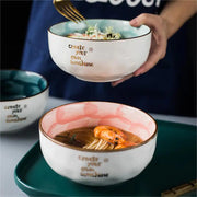 Round Blue Photo Bowl Set Frugal Finds Galore