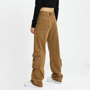 Retro Hip Hop Multi-pocket Cargo Pants Male Frugal Finds Galore