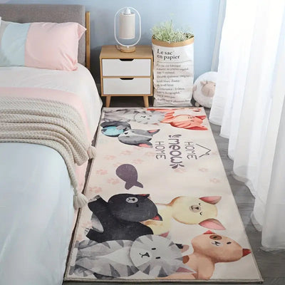 Modern Minimalist Faux Cashmere Rug Frugal Finds Galore