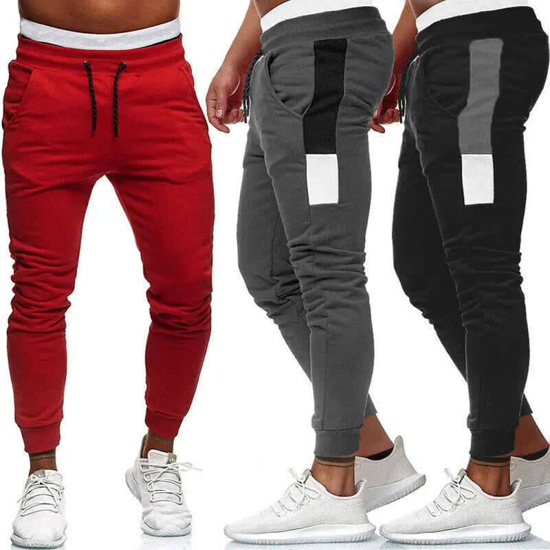 Pantalones deportivos de moda para hombre: pantalones largos para hacer ejercicio