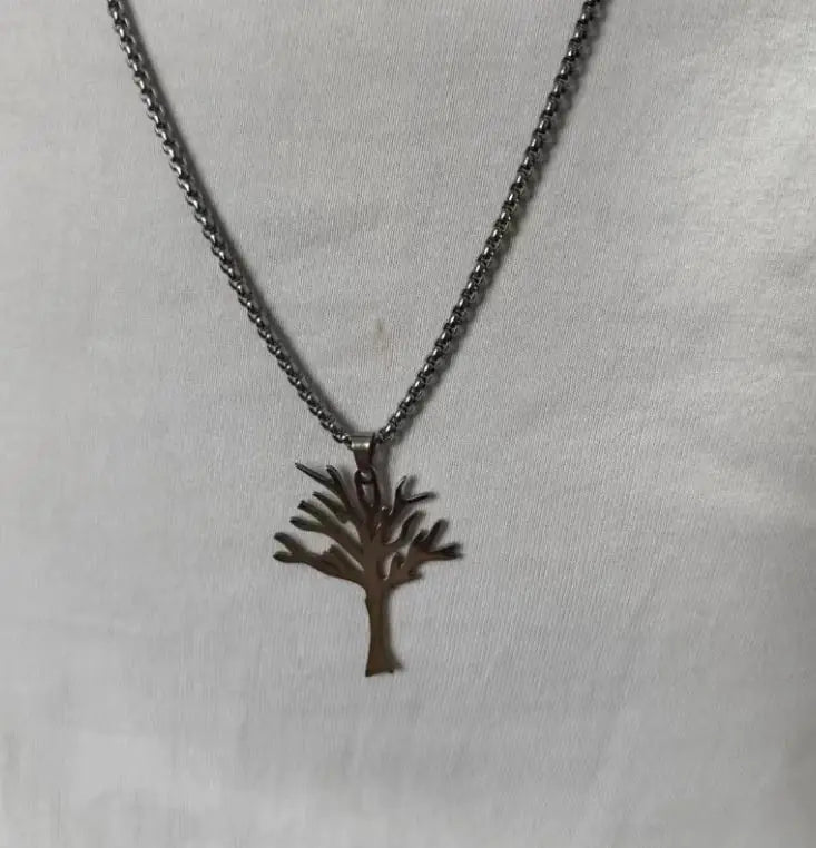 Personalized High-grade Stainless Steel Lucky Tree Necklace