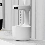 Anti-Gravity Humidifier with Clock & Aroma Diffuser Frugal Finds Galore