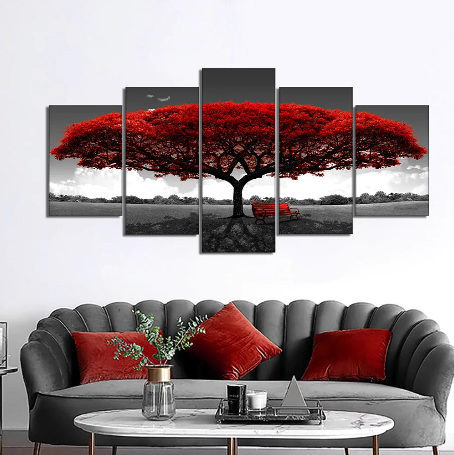 5Pcs Canvas Print Paintings