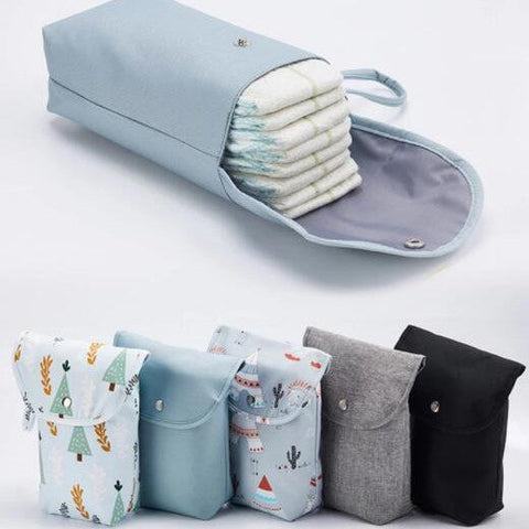 Portable Waterproof Baby Diaper Storage Bag Frugal Finds Galore