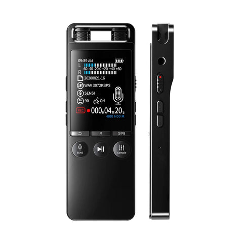 80GB Voice Recorder with Playback One Touch RecordingDigital Voice Recorders Device with 3072kbps HD Dual MicrophonePortable Voice Activated Recorders for Lectures Meetings Interviews Frugal Finds Galore