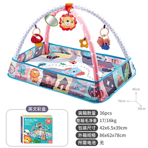 Baby Play Gym with Ocean Balls and Activity Fence Frugal Finds Galore