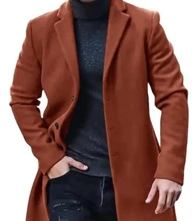 Tweed Medium-length Thickened Jacket