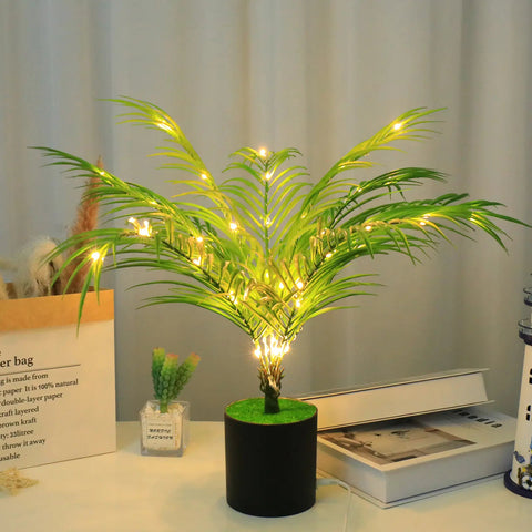 Simulation Plant LED USB Night Lamp Frugal Finds Galore