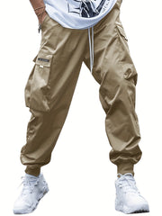 Oversized Cargo Multi-pocket Men's Casual Pants Frugal Finds Galore