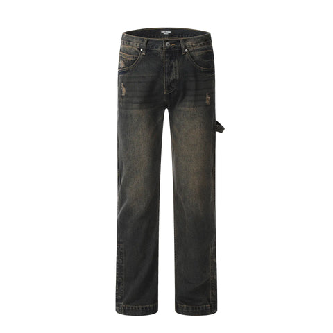American Retro Heavy Washed Mud Dyed Overalls Frugal Finds Galore
