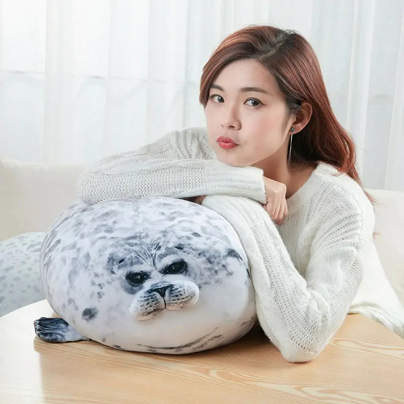 Blob Seal Pillow