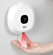 Wall-mounted Soap Dispenser Smart Sensor Wall Mounted Induction Bubble Soap Machine Frugal Finds Galore