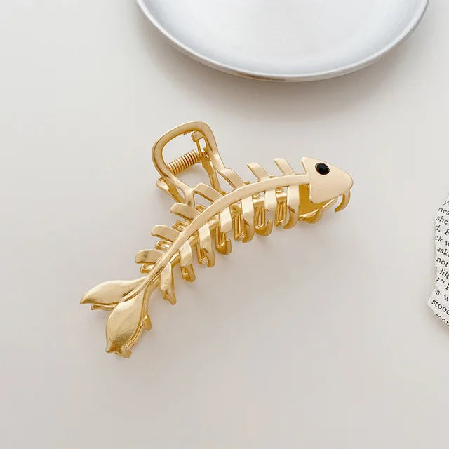 Fish Bones Design Hairpins Style