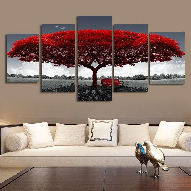 5Pcs Canvas Print Paintings