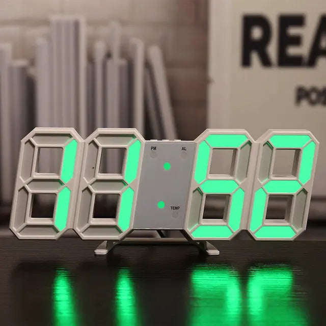 Digital Desk Clock With Temperature