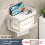 Toilet Tissue Box Wall-mounted Shelves Frugal Finds Galore