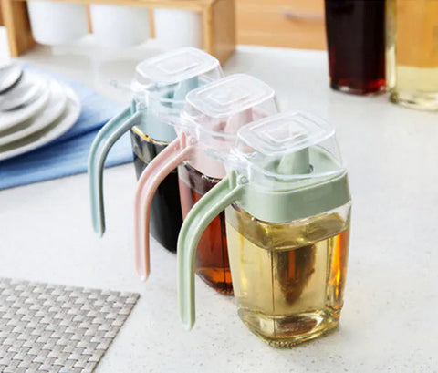Kitchen Utensils and Glass Spice Bottle Set Frugal Finds Galore