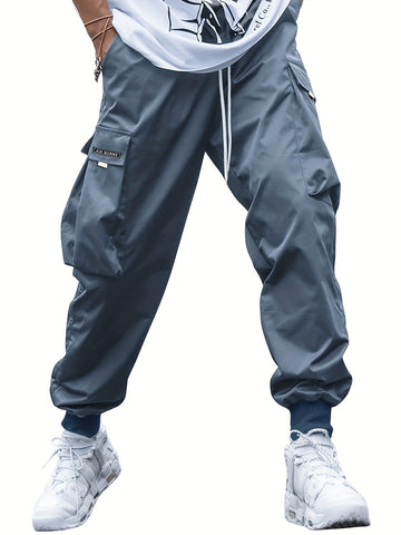 Oversized Cargo Multi-pocket Men's Casual Pants Frugal Finds Galore