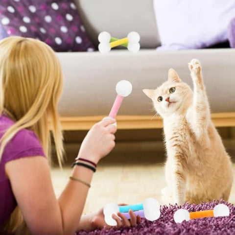 Swabs Catnip Toys Set Of Soft Plush Cat Kicker Toys Interactive Kitty Kick Sticks For Cat Lovers Gift Sturdy Cat Teething Chew Toy For Cat Frugal Finds Galore