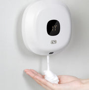 Wall-mounted Soap Dispenser Smart Sensor Wall Mounted Induction Bubble Soap Machine Frugal Finds Galore