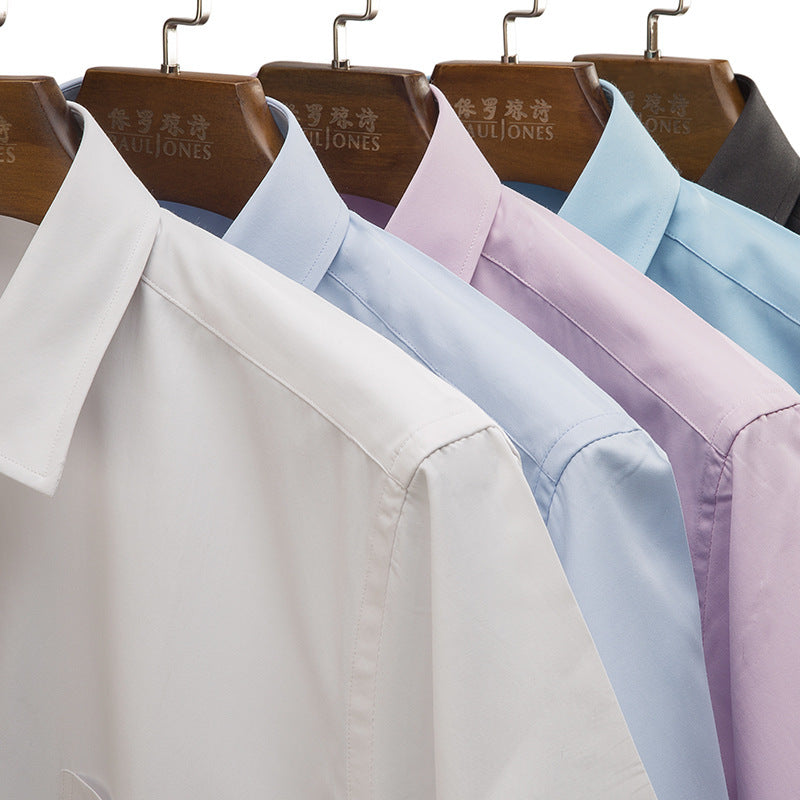 Business Professional Formal Wear White Shirt Men's Workwear Inch Shirt