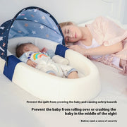 Baby Bed Foldable Portable Anti-pressure Frugal Finds Galore