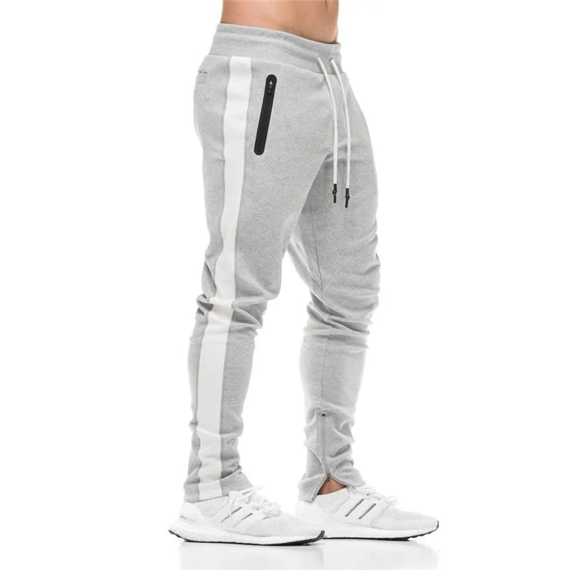 Pantalones deportivos de algodón para hombre