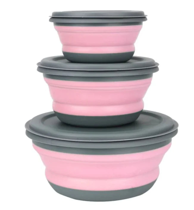 Stackies Collapsible Food Storage Containers