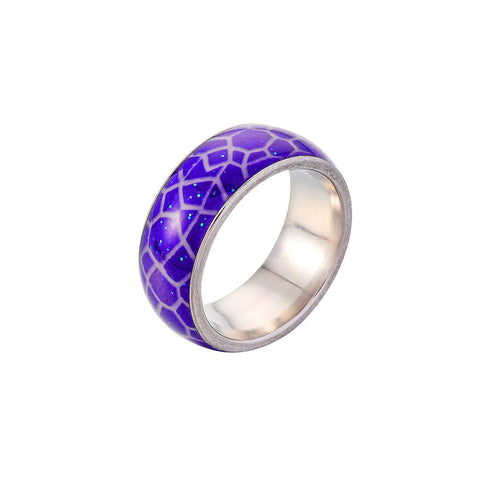 Luminous Stainless Steel Crack Ring Frugal Finds Galore