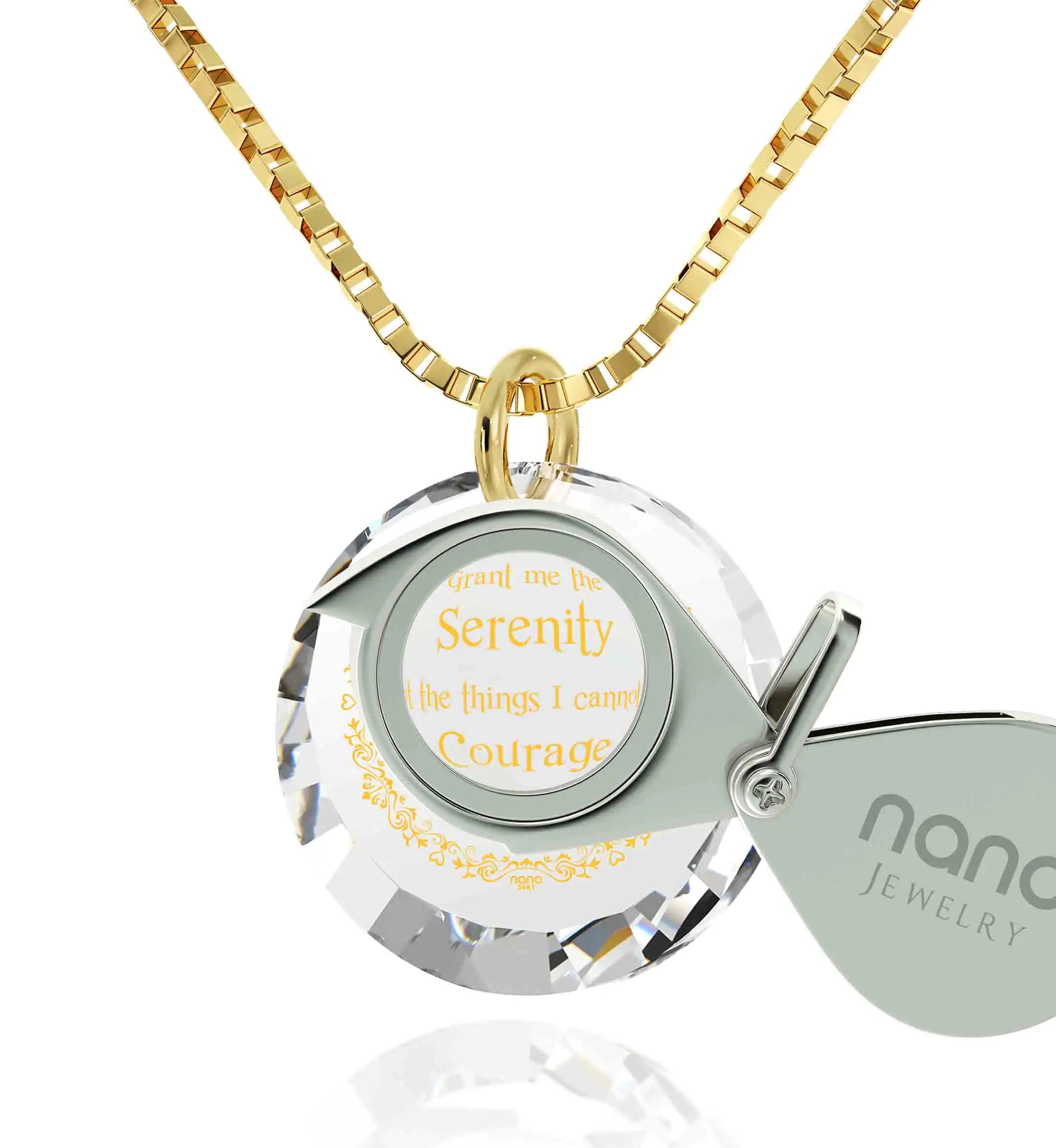 Serenity Prayer Necklace