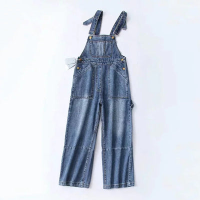 Loose Pocket Overalls Denim Pants Frugal Finds Galore
