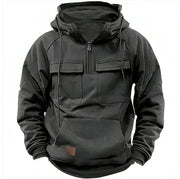 Men's Solid Color Casual Sweatshirt Frugal Finds Galore