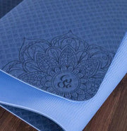 Double Layer Yoga Mat for Fitness and Exercise Frugal Finds Galore