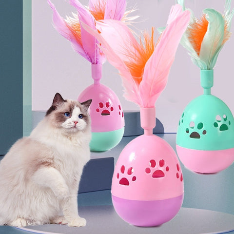 Tumbler Bell Cat Interactive Toys Frugal Finds Galore