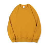 Men's Long-Sleeved Loose Solid Color Terry Sweater Frugal Finds Galore