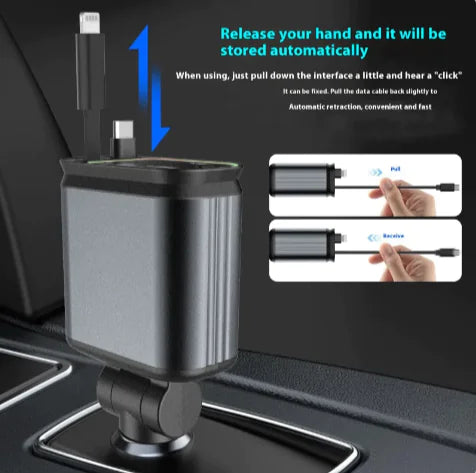 4-in-1 Starry Sky Car Charger Frugal Finds Galore