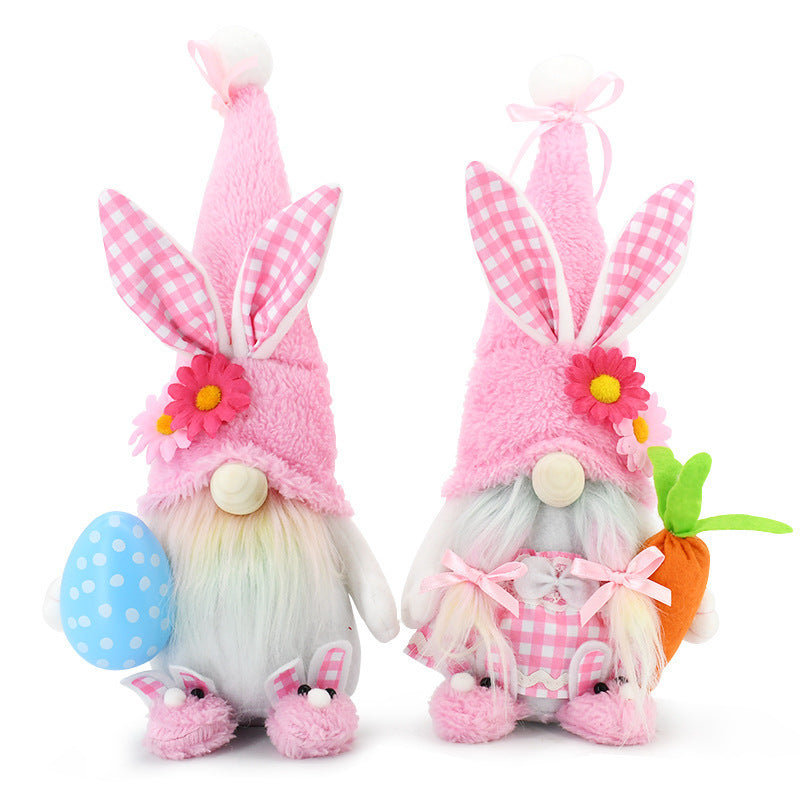Egg Plush Doll Rabbit Decorations