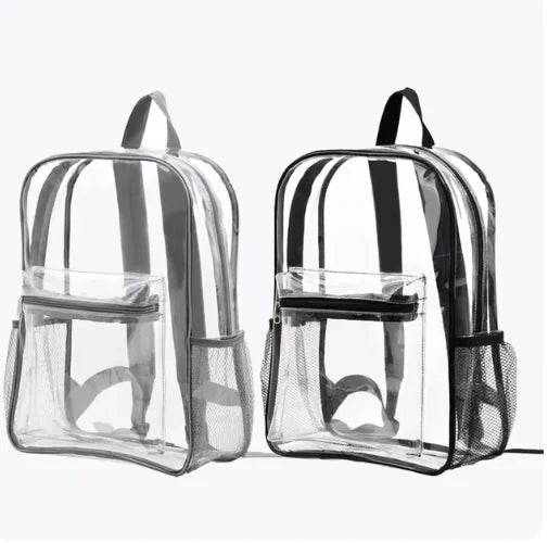 Clear View PVC Waterproof Backpack