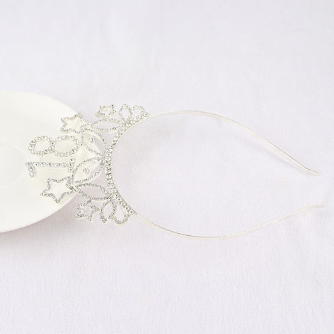 Rhinestone Hair Accessories Alloy Headband For Women Frugal Finds Galore