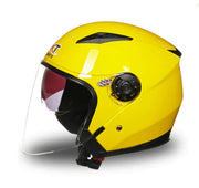 Men's and Women's Motorcycle Half-Face Helmet with UV Protection Frugal Finds Galore