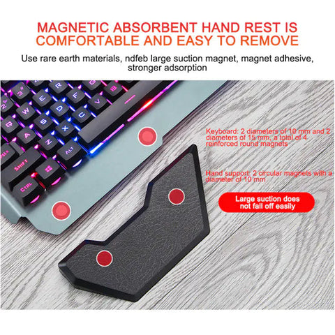 Ergonomic Mechanical Keyboard with RGB Backlight Frugal Finds Galore