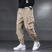 Multi-pocket Cargo Pants Men's Plus Size Loose Casual Pants Frugal Finds Galore
