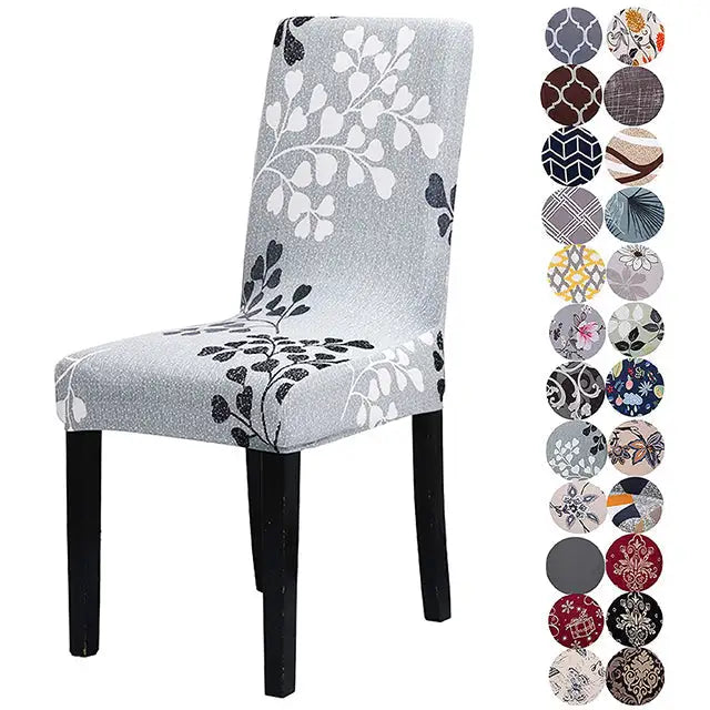 Printed Stretch Chair Cover