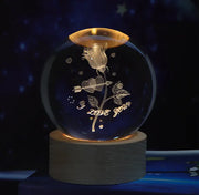 Crystal Ball Night Lamp Frugal Finds Galore