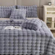 Polyester Rabbit Velvet Blanket Frugal Finds Galore