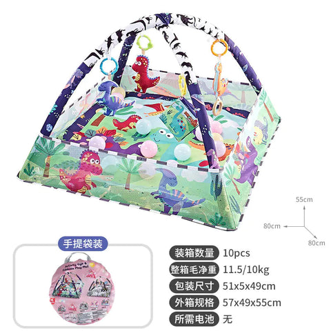 Baby Play Gym with Ocean Balls and Activity Fence Frugal Finds Galore